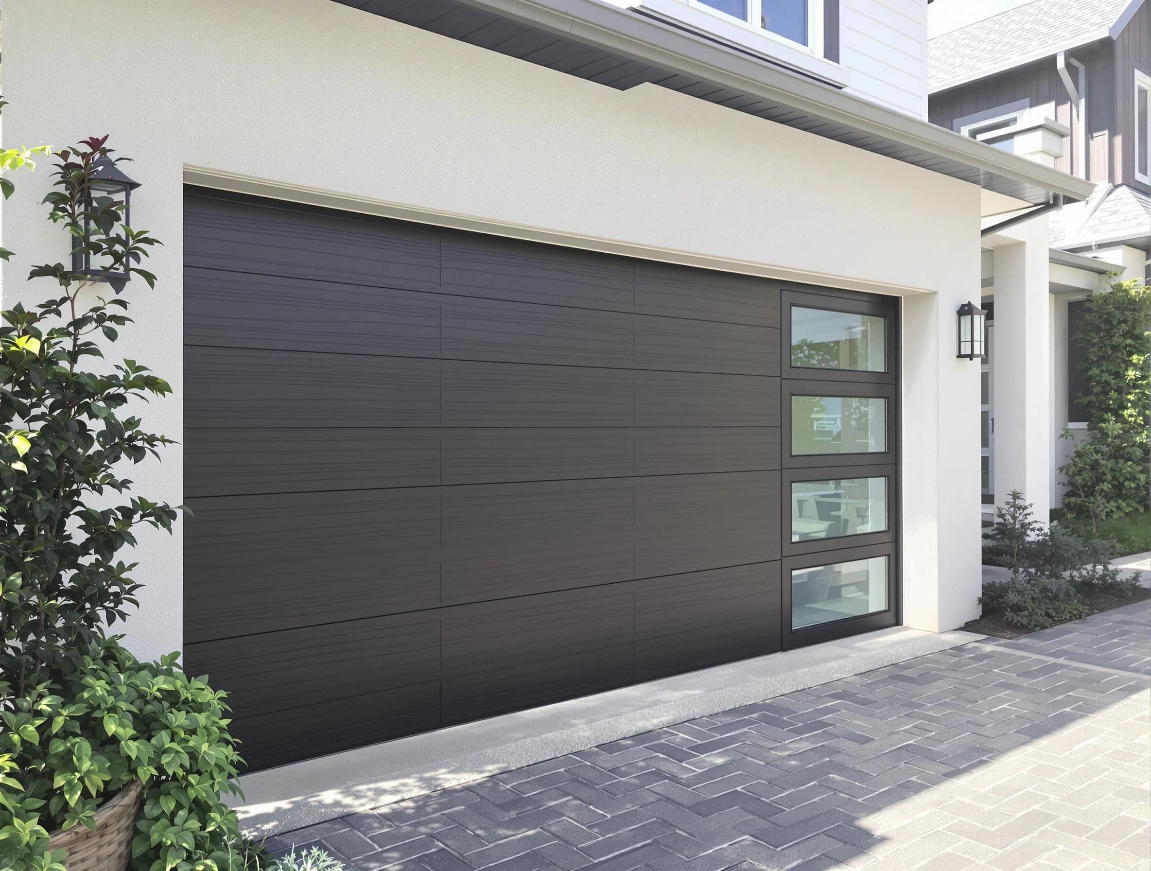 Custom garage door installation by Colonial Beach Garage Door Repair in Colonial Beach