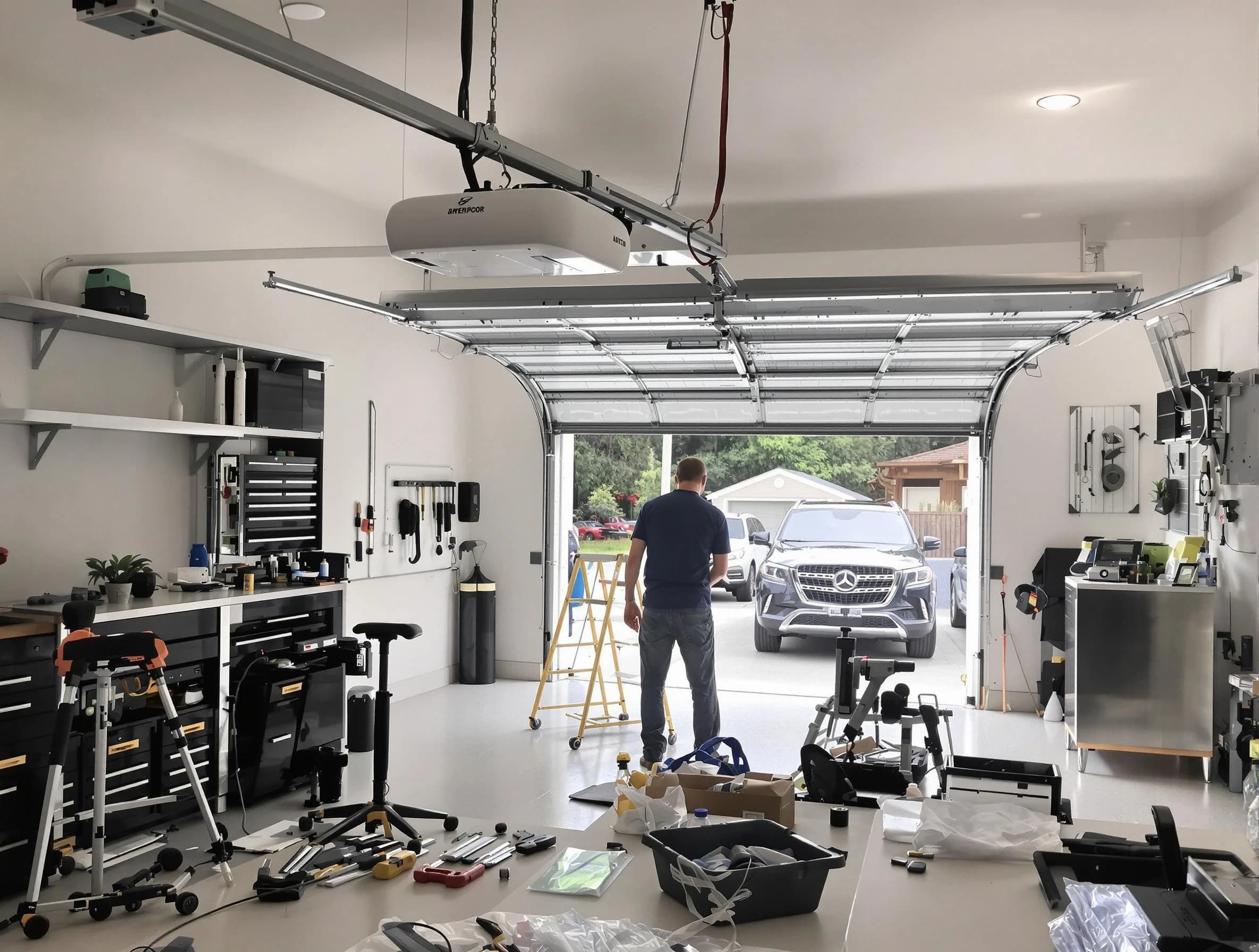 Garage door opener installation by Colonial Beach Garage Door Repair in Colonial Beach