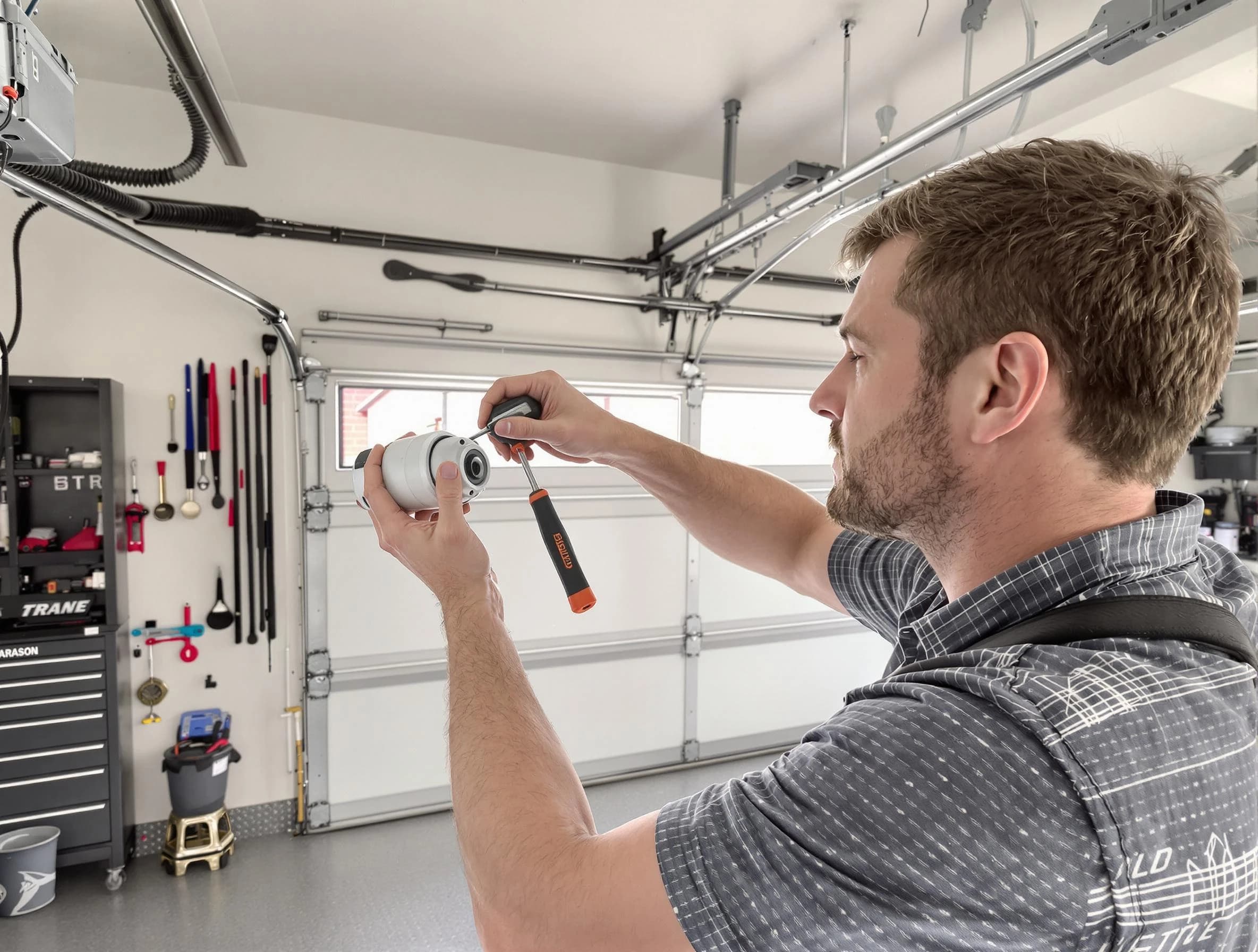 Garage door opener repair service by Colonial Beach Garage Door Repair in Colonial Beach