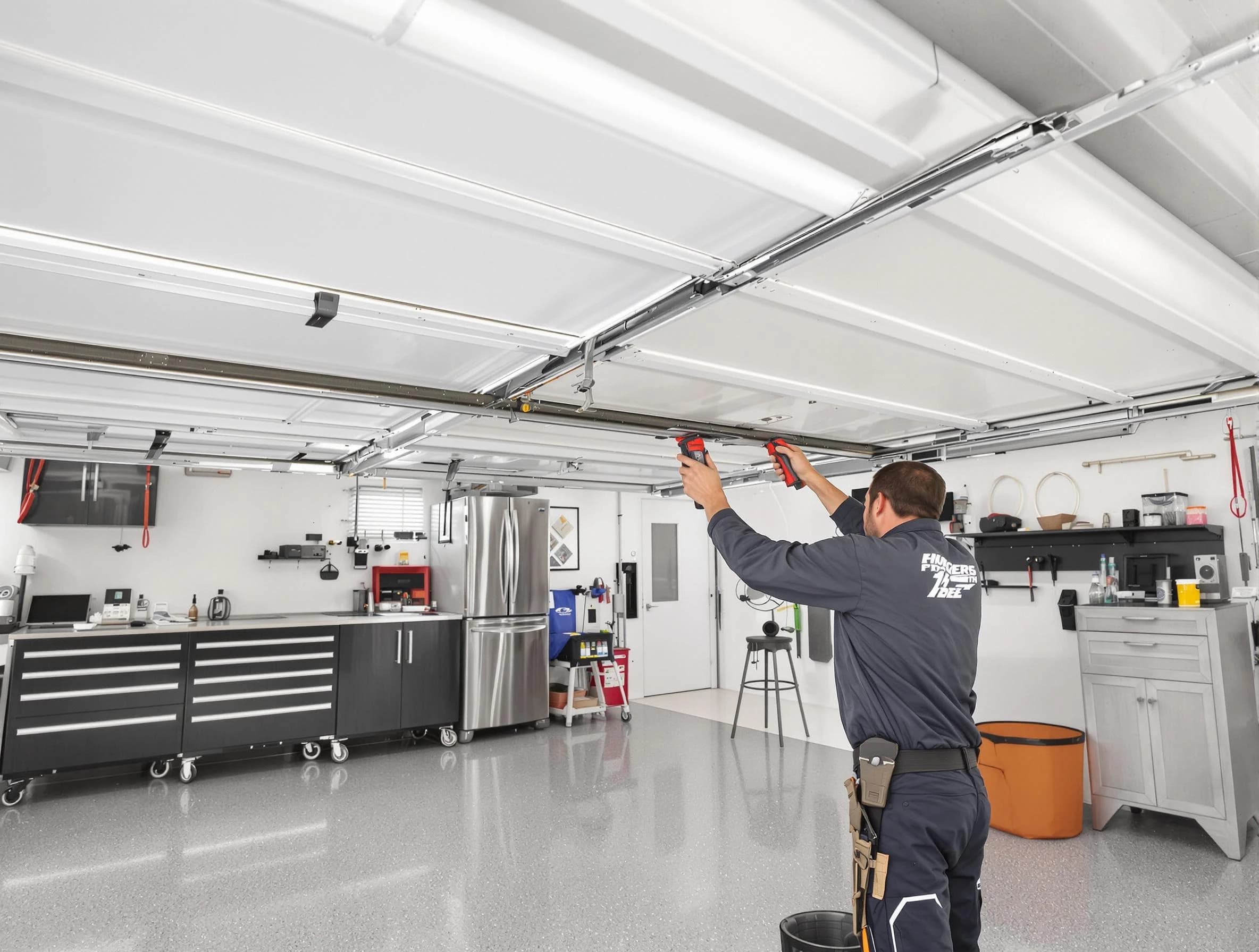 Overhead garage door repair service by Colonial Beach Garage Door Repair in Colonial Beach