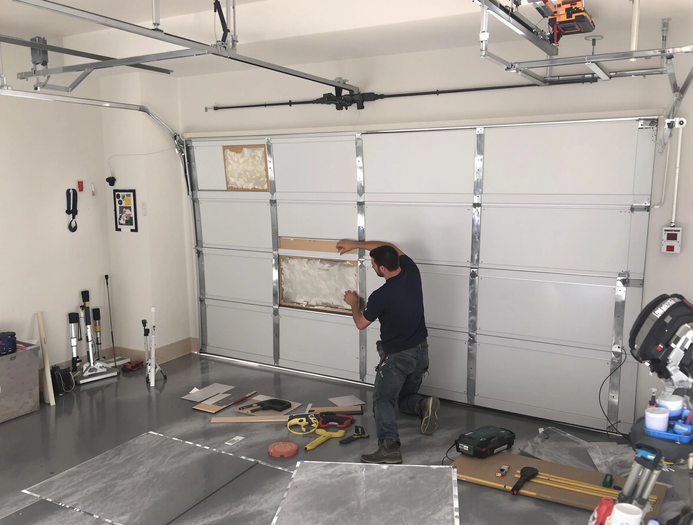 Garage Door Panel Repair in Colonial Beach
