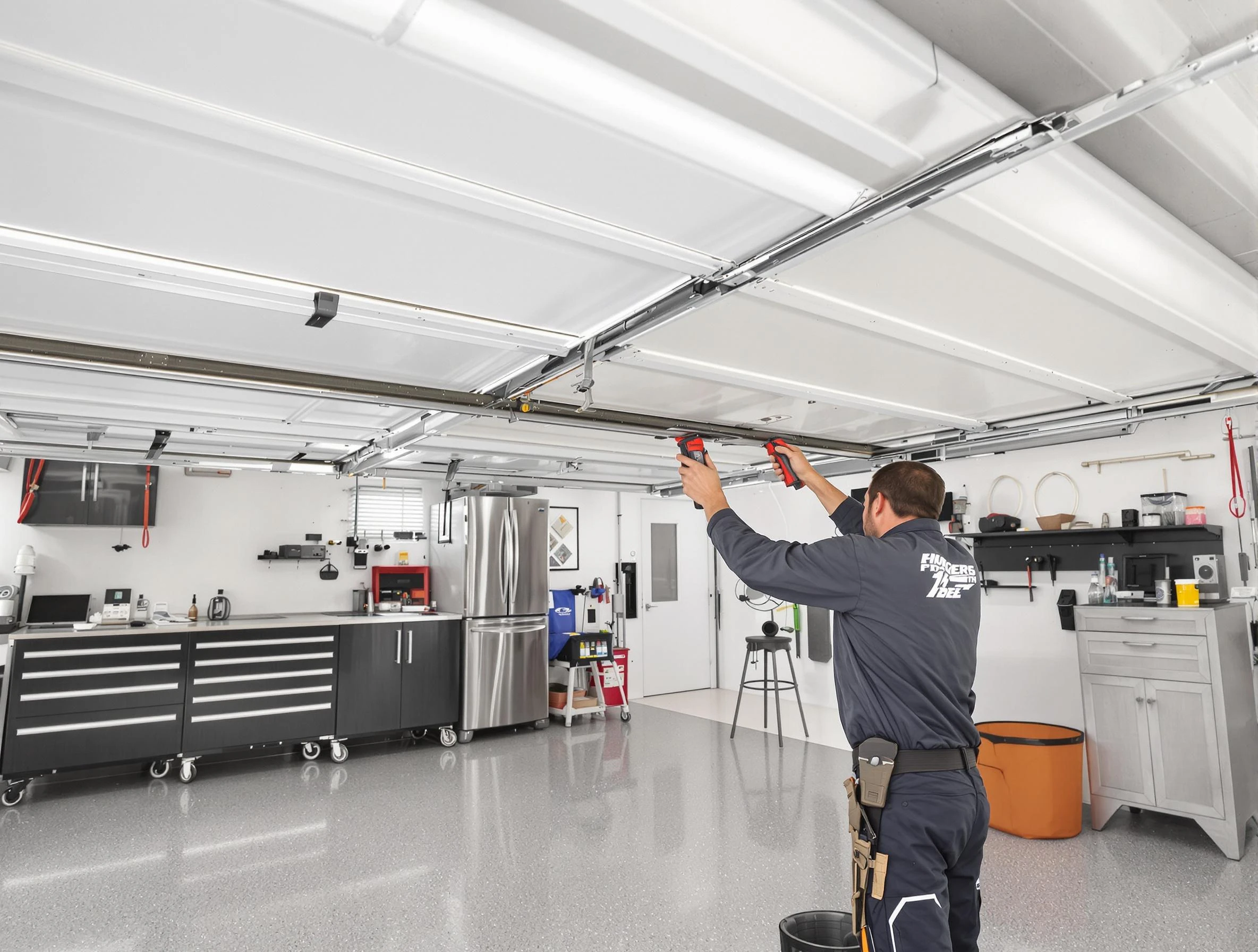 Overhead garage door repair service by Colonial Beach Garage Door Repair in Colonial Beach